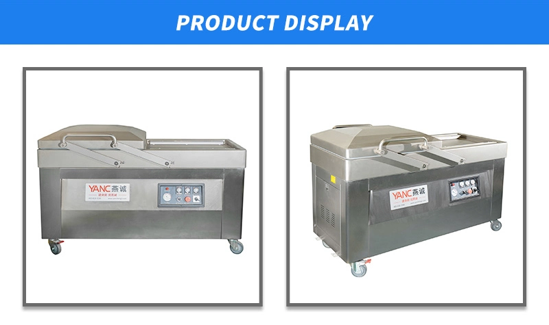 Semi-Automatic Desktop Vacuum Sealing Machine Food Rice Meat Fish Mini Vacuum Packaging Machine