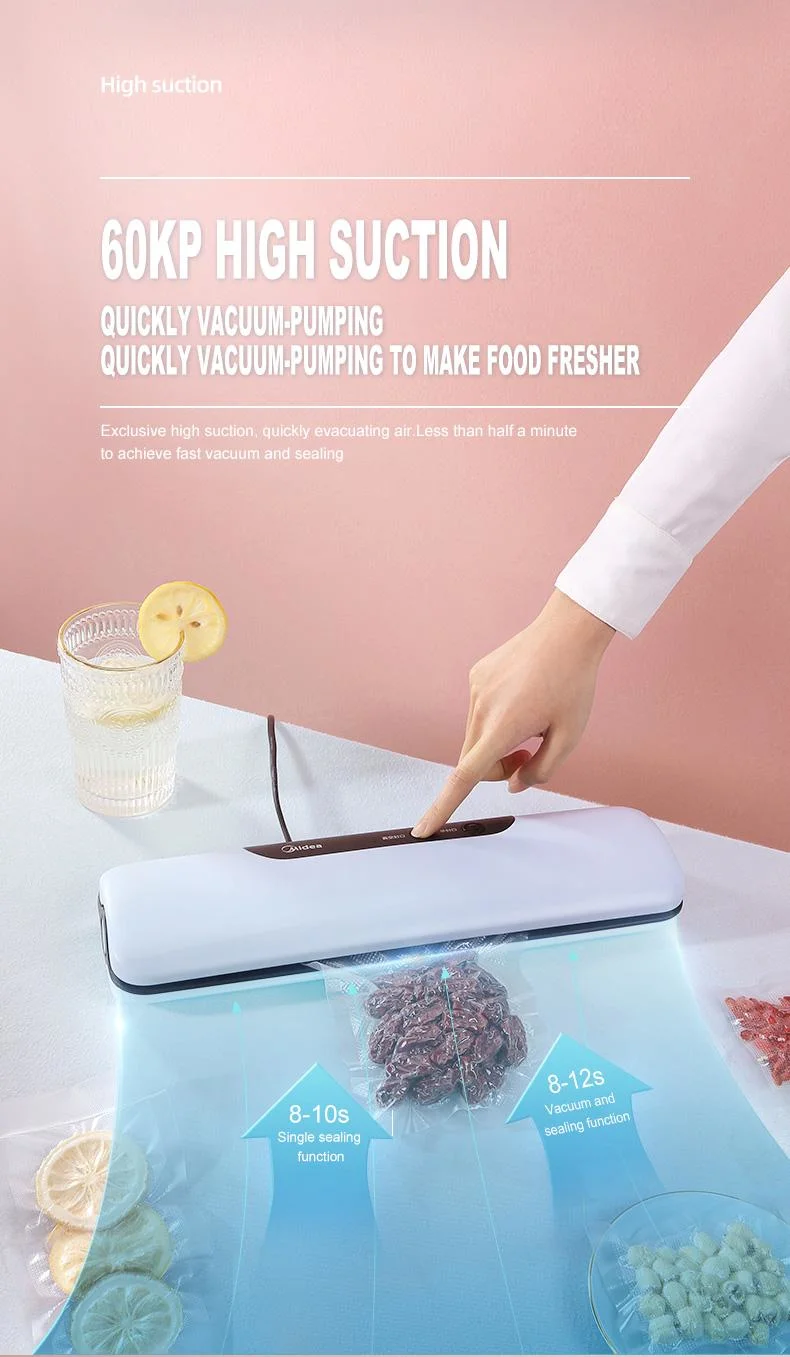 Ootd Desktop Household Automatic Electric Food Vacuum Sealer