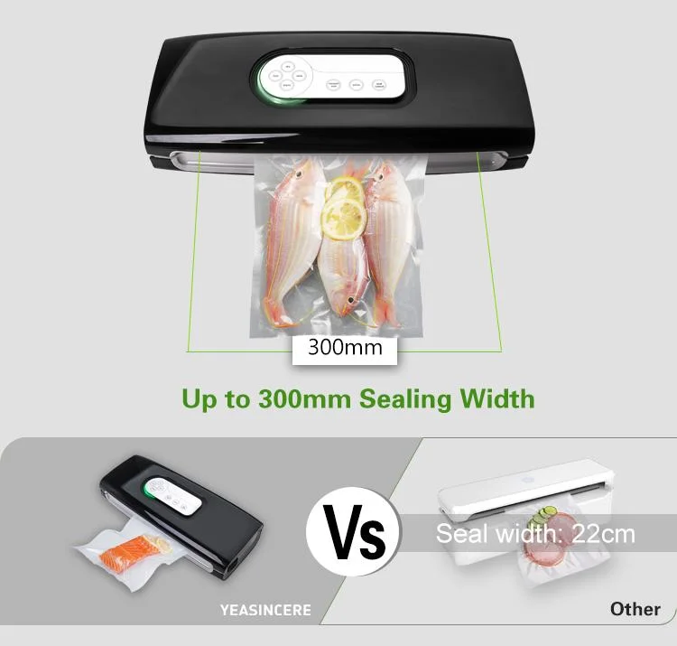 2022 Slight Stable Automatic Vacuum Sealer Home Vacuum Packer Sealing Foodsaver Vacuum Food Machine Packaging Sealer Vacuum Seal for Keeping Food Fresh