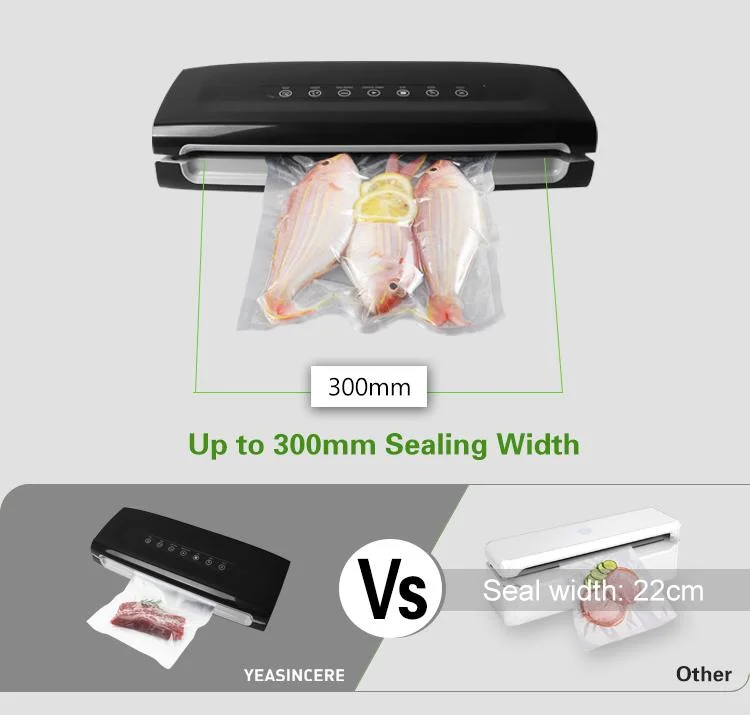 China Food Saver Automatic Vacuum Sealer Household Sous Vide Cooker Vacuum Bag Food Vacuum Packaging Machine Sous Vide Vacuum Bag Packing Machine Price