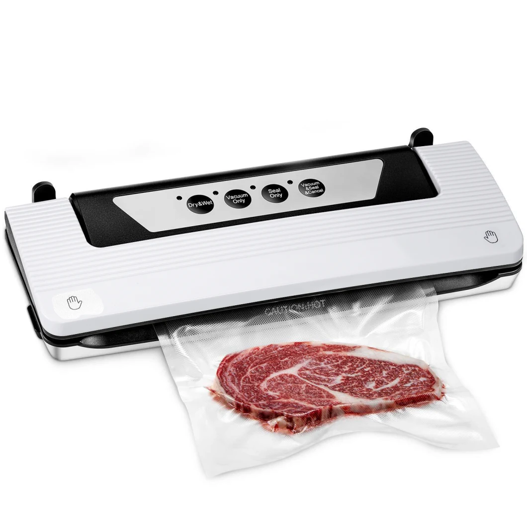 Household Vacuum Sealer with Plastic Bag Cutter Best for Sous Vide Cook