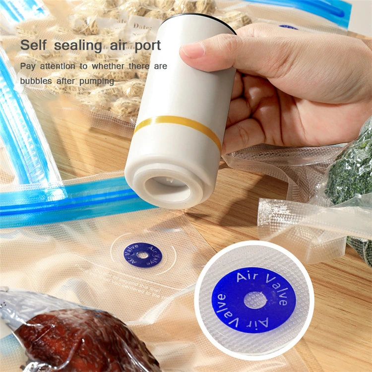 Hot Selling Automatic Food Sealers Mini Household Preservation Machine Electric Vacuum Sealer