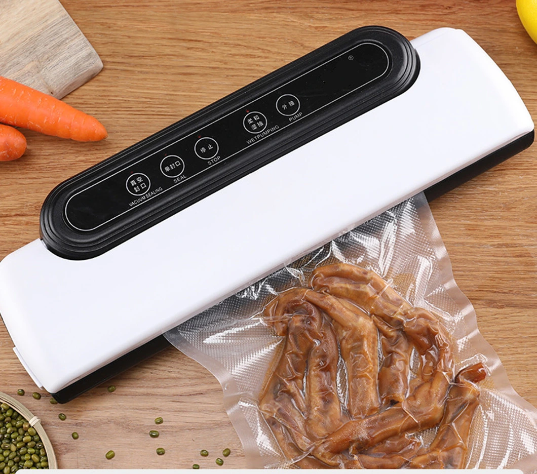 Unique Newest Patented Automatic Household Embossed Bags Vacuum Food Sealer