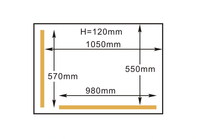 Dz-1100/2L Hualian Console Type Single Chamber Vacuum Packing Packaging Sealer Machine