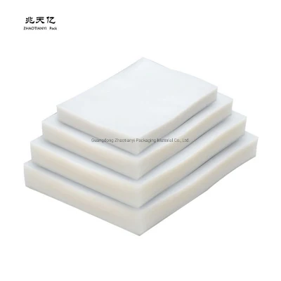 Fornecimento de fábrica VAC Seal Bag Vacuum Sealer Bag Rolls Vacuum Bag Roll Food Support Custom Printing Logo