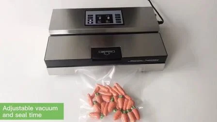 A melhor máquina de embalagem automática de aço inoxidável para eletrodomésticos a vácuo seladora de alimentos saco de armazenamento para seladora a vácuo máquina de embalagem a vácuo de carne comercial